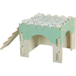 Maison en bois pour rongeurs Cosy