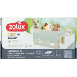 Extension pour maison en bois pour rongeurs Cosy