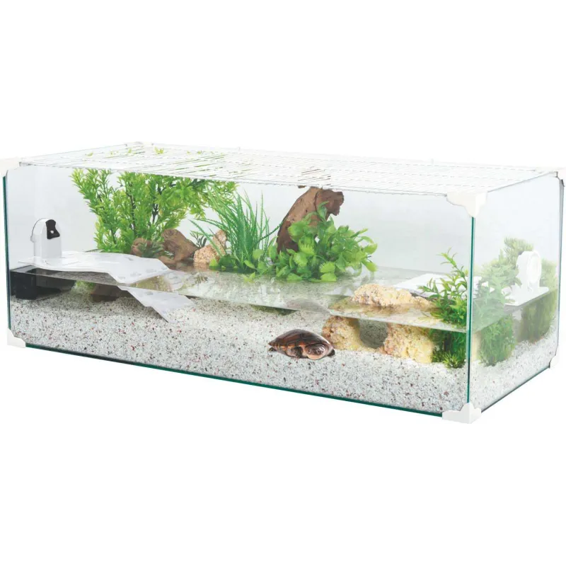 Terrarium pour tortue aquatique Karapas pro 120 litres