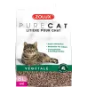 Litière végétale nature Purecat 8 litres