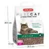 Litière végétale nature Purecat 8 litres