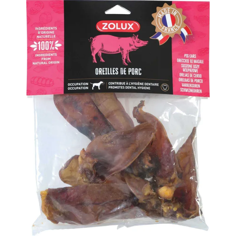 Oreille de porc avec conduit 400 gr