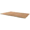 Tapis en jute et coton Elliot bronze