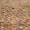 Tapis en jute et coton Elliot bronze