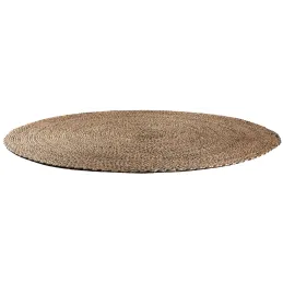 Tapis rond en jute et coton Elliot 160 cm