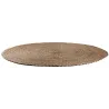 Tapis rond en jute et coton Elliot 160 cm