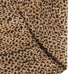 Tapis rond en jute et coton Elliot 160 cm