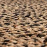 Tapis rond en jute et coton Elliot 160 cm