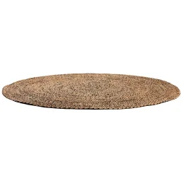 Tapis rond en jute et coton Elliot 160 cm