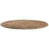 Tapis rond en jute et coton Elliot 160 cm