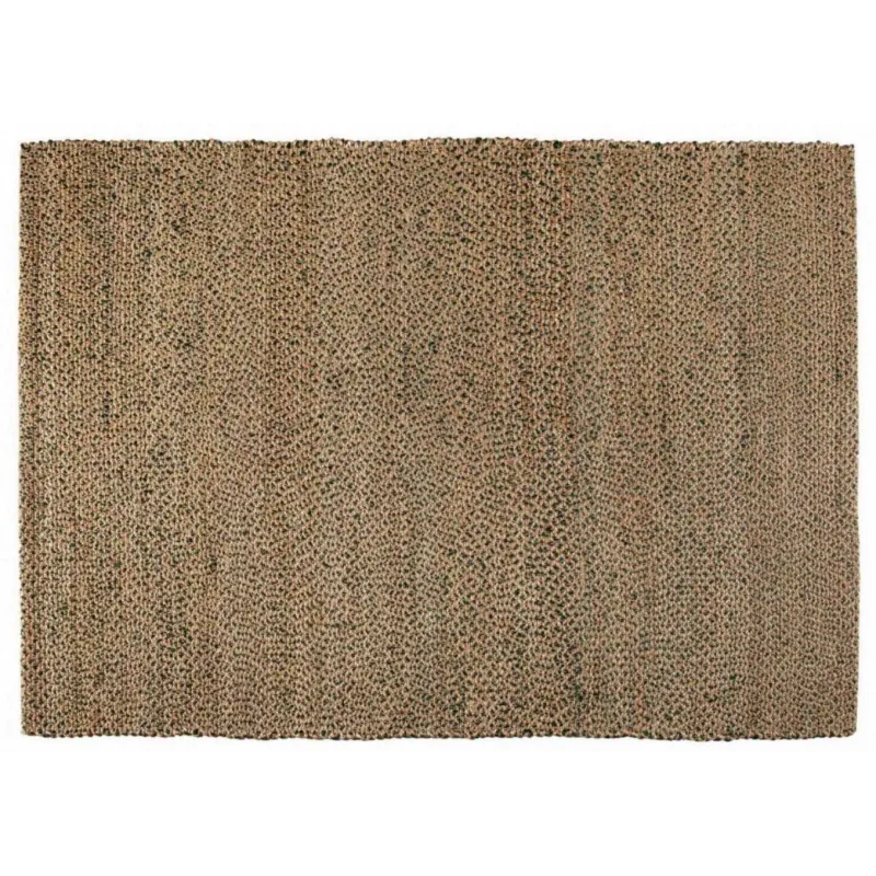Tapis en jute et coton Elliot fougère