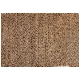Tapis en jute et coton Elliot carbone