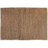 Tapis en jute et coton Elliot carbone