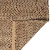 Tapis en jute et coton Elliot carbone