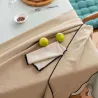 Serviette de table en coton recyclé Grace (Lot de 6)