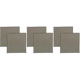 Serviette de table en coton recyclé Grace (Lot de 6)