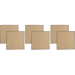 Serviette de table en coton recyclé Grace (Lot de 6)
