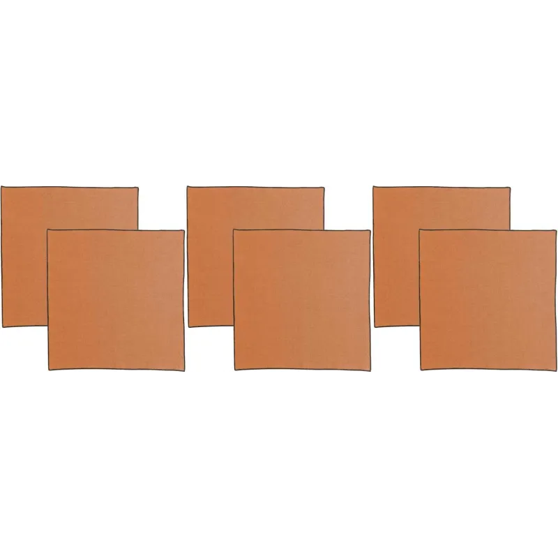 Serviette de table en coton recyclé Grace (Lot de 6)