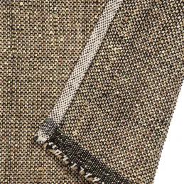 Tapis en jonc de mer Karan Carbone