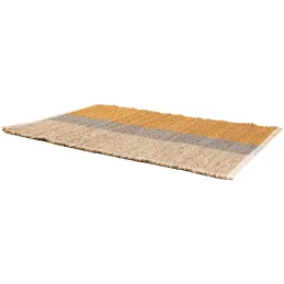 Tapis en jonc de mer Karan Mirabelle
