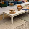 Tapis en jonc de mer Karan Mirabelle