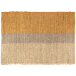 Tapis en jonc de mer Karan Mirabelle
