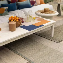 Tapis en jonc de mer Karan Thym