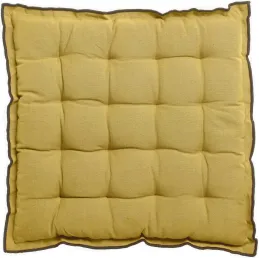 Galette de chaise en coton recyclé Grace (unitaire)