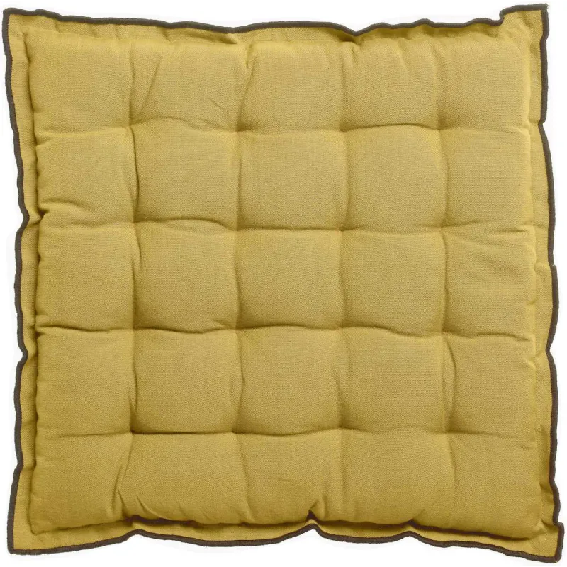 Galette de chaise en coton recyclé Grace (unitaire)