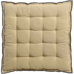 Galette de chaise en coton recyclé Grace (unitaire)