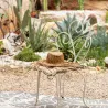 Galette de chaise en coton recyclé Grace (unitaire)