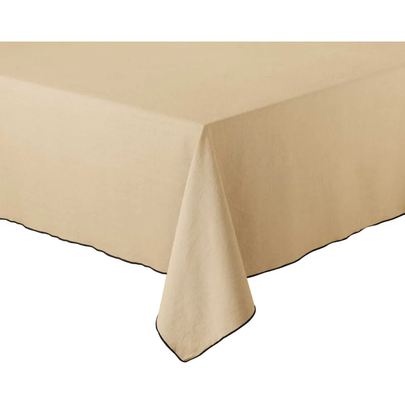 Nappe en coton recyclé Grace 140 x 140 cm