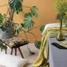 Nappe en coton recyclé Grace 140 x 140 cm