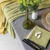 Nappe en coton recyclé Grace 140 x 140 cm