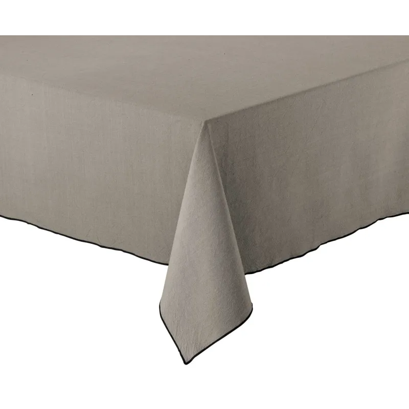 Nappe en coton recyclé Grace 140 x 140 cm
