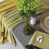 Nappe en coton recyclé Grace 140 x 140 cm