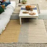 Tapis en jonc de mer et coton mirabelle Karan
