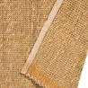 Tapis en jonc de mer et coton mirabelle Karan