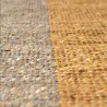 Tapis en jonc de mer et coton mirabelle Karan