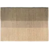 Tapis en jonc de mer et coton thym Karan