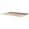 Tapis en jonc de mer et coton thym Karan