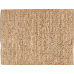 Tapis en jute et coton Pippa naturel