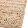 Tapis en jute et coton Pippa naturel