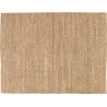 Tapis en jute et coton Pippa naturel
