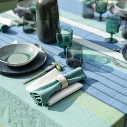 Serviette de table en coton recyclé Yuna (Lot de 6)