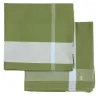 Lot de 2 serviettes de table La nonna pistacchio 40 x 40 cm