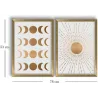 Ensemble de 2 tableaux décoratifs