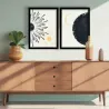 Ensemble de 2 tableaux décoratifs