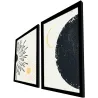 Ensemble de 2 tableaux décoratifs