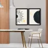 Ensemble de 2 tableaux décoratifs